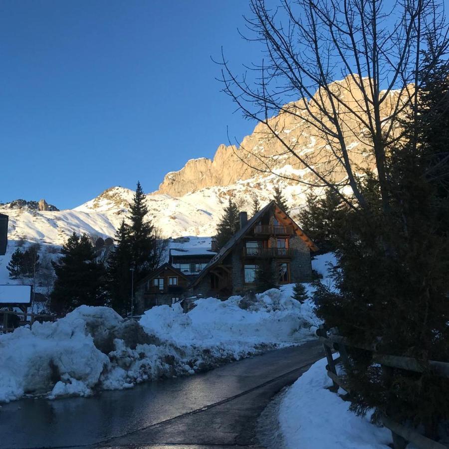 Bajo Con Terraza Y Vistas A Las Montana En Formigal Esterno foto
